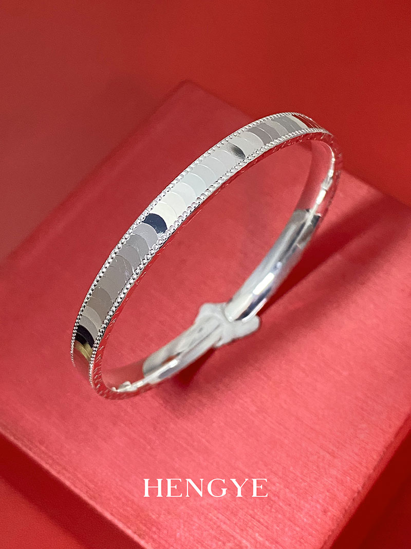 银999开口时尚手镯